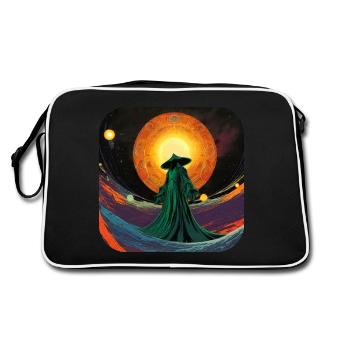 Dieu mystique dans l’espace - Sac Retro - noir/blanc - Dos