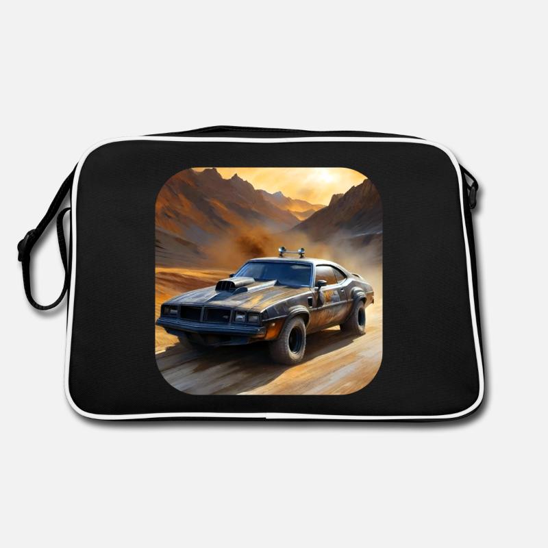 Cooles Steampunk Auto Retro Tasche