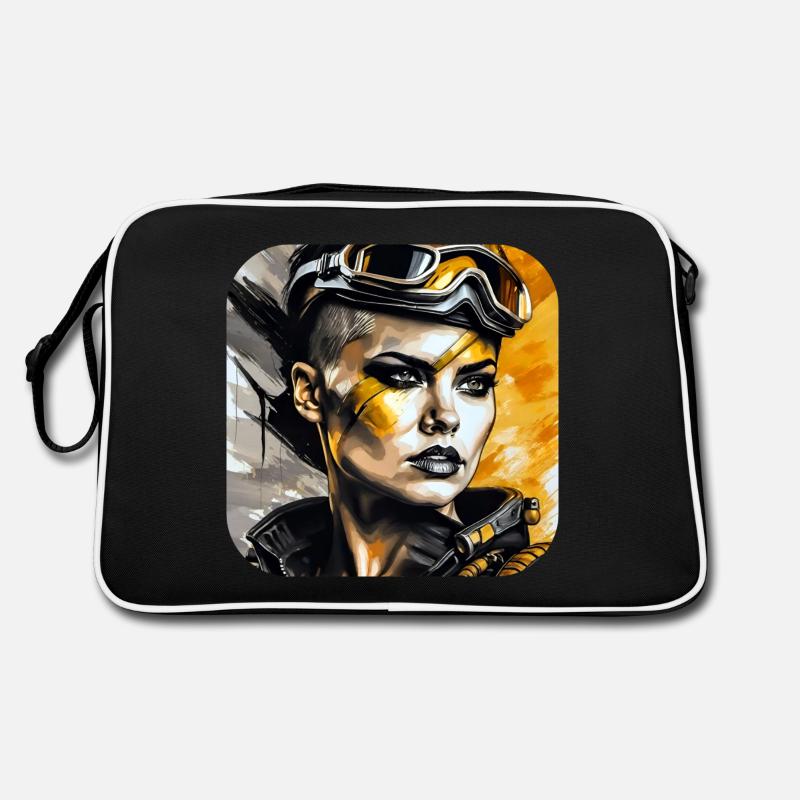 Fille Steampunk Cool Sac Retro