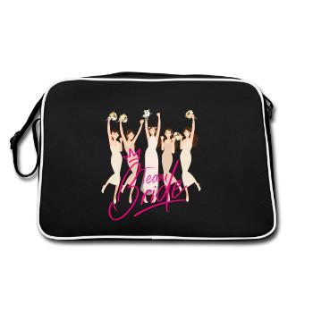 Mariée de l’équipe - Sac Retro - noir/blanc - Dos