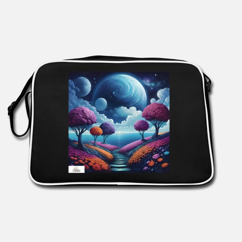 Path of harmony dreamscape Retro Bag
