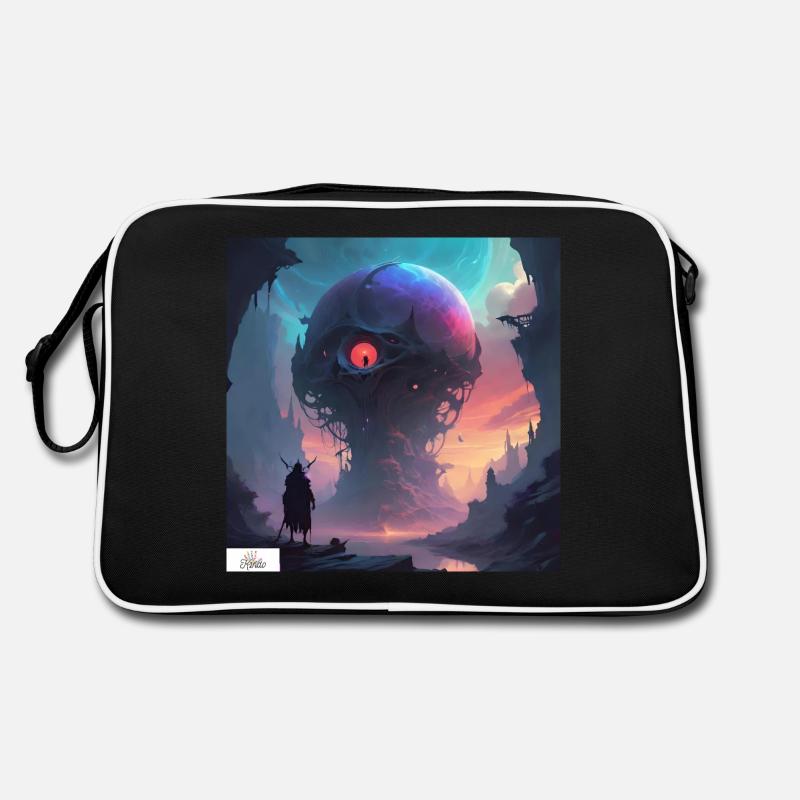 Dessin animé de la vie de la fourchette Sac Retro