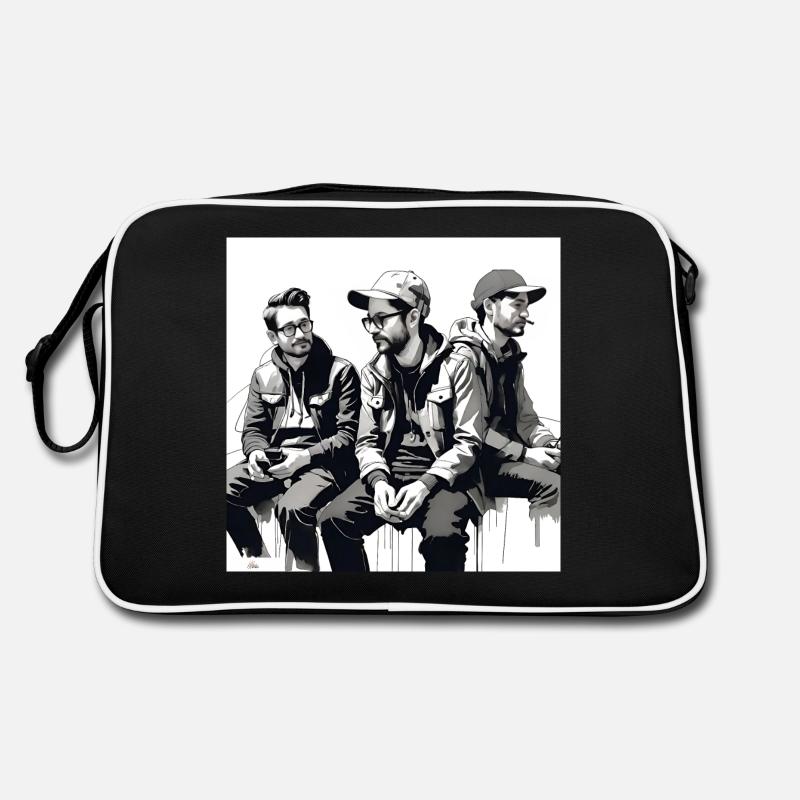 3 ink friends Retro Bag