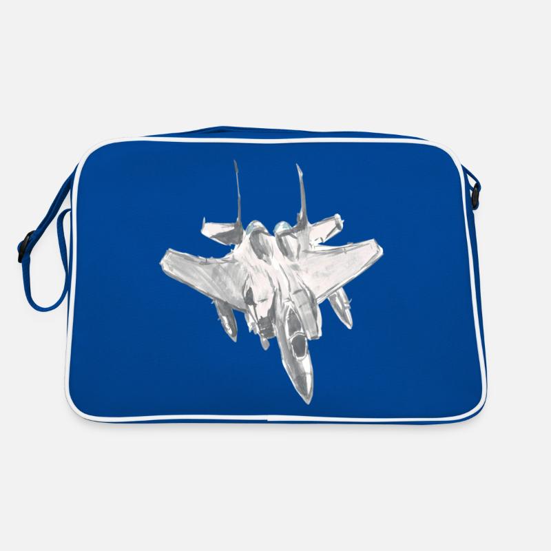 F-15 F 15 Jet Pilot Afterburner Thrust G-force Retro Bag