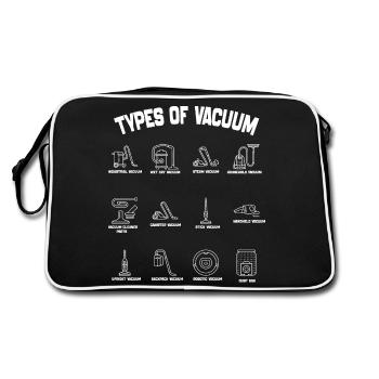 Types Of Vacuum Cleaners - Vacuum Cleaners 2024 - Retro Bag - black/white - Back