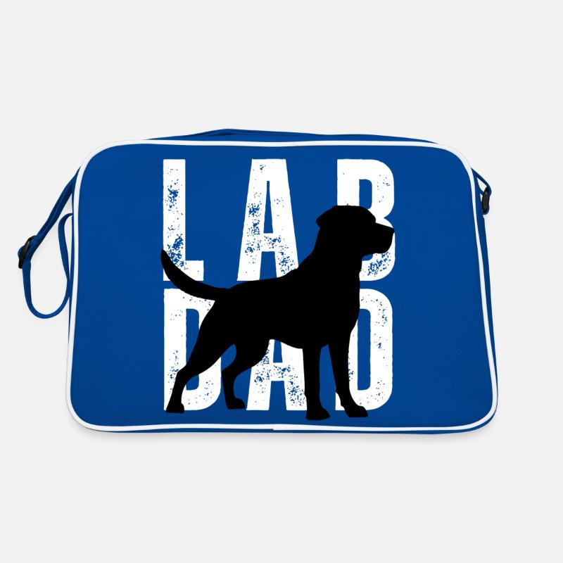 Labrador Lab Dad Retro Bag