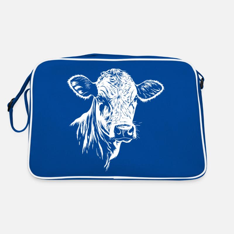 Kuh Graphic Retro Tasche