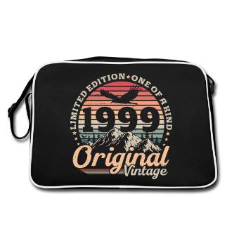 Original 1999 Vintage Retro Cadeau d’anniversaire - Sac Retro - noir/blanc - Dos