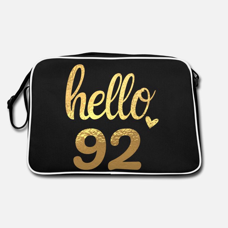 Hello 92 doré Sac Retro