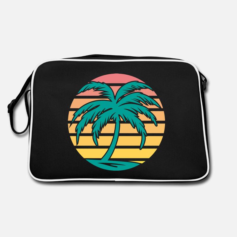 Retro Palm Tree Retro Bag
