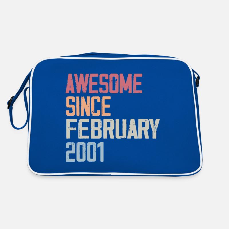 February 2001, 23rd Anniversary 2001 February 23 Years Retro Bag