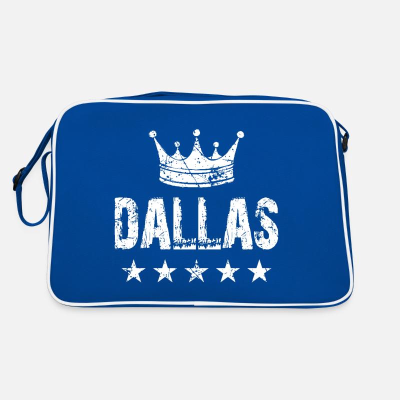 Dalas Krone Sterne Retro Tasche