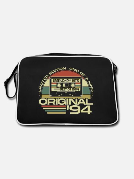1994 Vintage Vintage Rétro Cadeau d’anniversaire - Sac Retro - noir/blanc - Dos