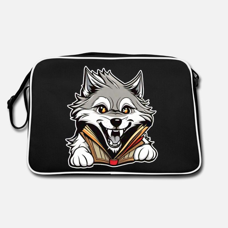 Loup mignon Sac Retro