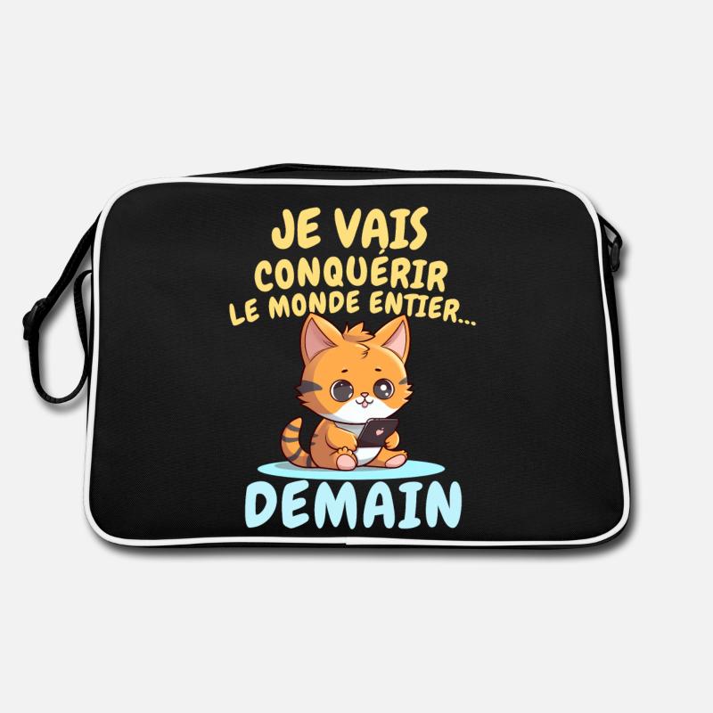 Conquérir le monde Sac Retro