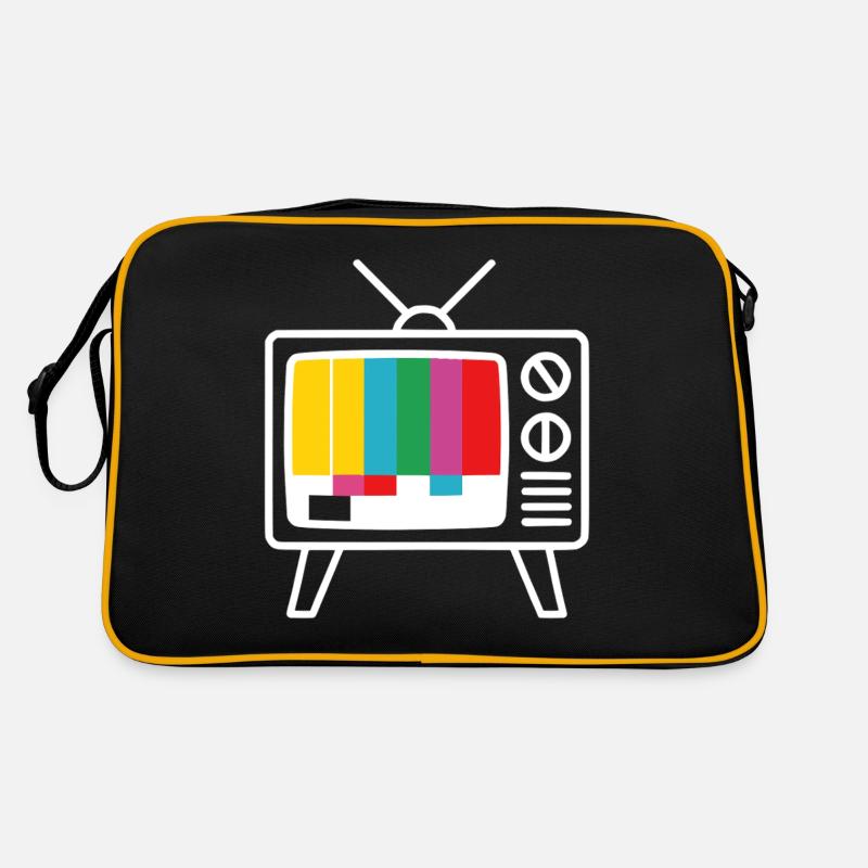 Test Pattern Retro TV Pattern Retro Bag