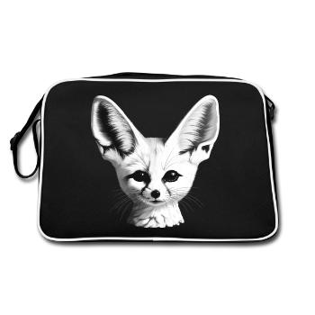 Fennec - Sac Retro - noir/blanc - Dos