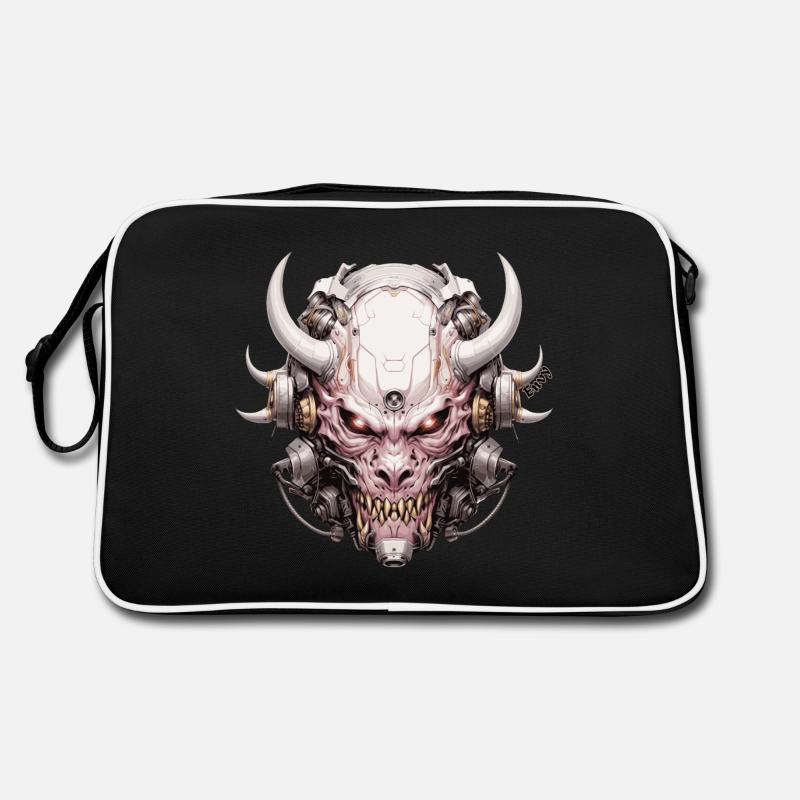 Neid - Retro Tasche - Schwarz/Weiß