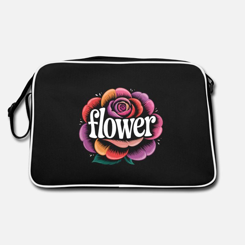 Logo de fleur - Cool Gardening Design Sac Retro