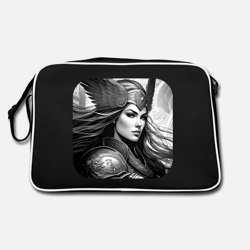 Fière Viking Germanin Shieldmaiden Sac Retro