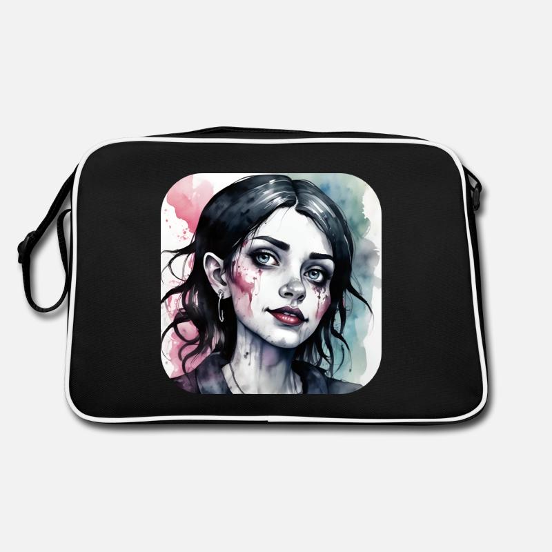 Fille punk gothique cool Sac Retro