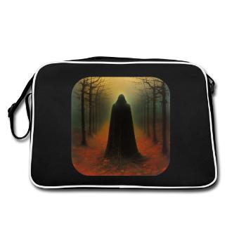 Démon des ténèbres - Sac Retro - noir/blanc - Dos