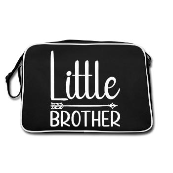Frère cadet - Sac Retro - noir/blanc - Dos