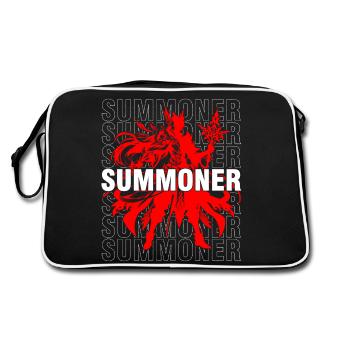 Red Summoner RPG - Sac Retro - noir/blanc - Dos