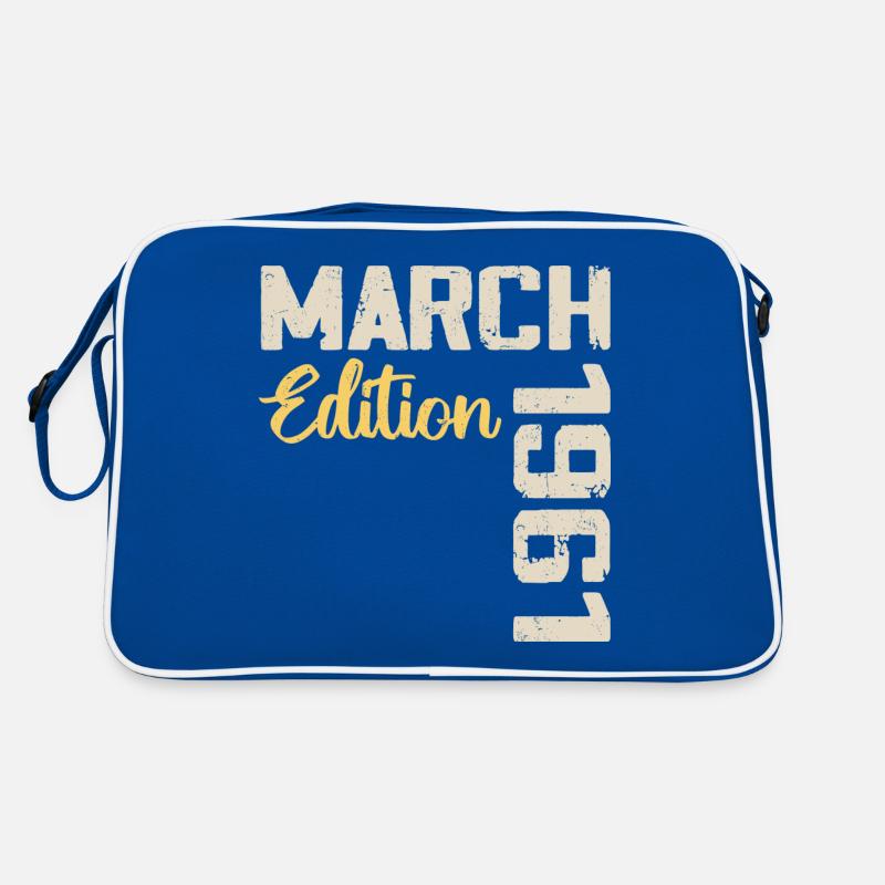 Mars 1961 Cadeau Anniversaire Mars 1961 Sac Retro