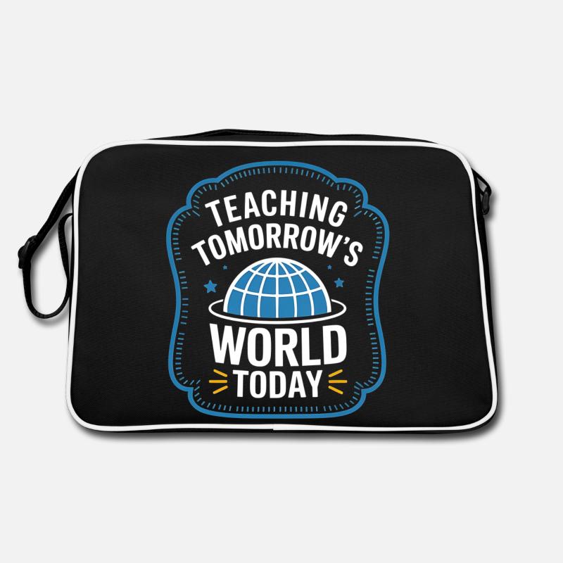 Globus Design für Lehrer & Pädagogen Retro Tasche