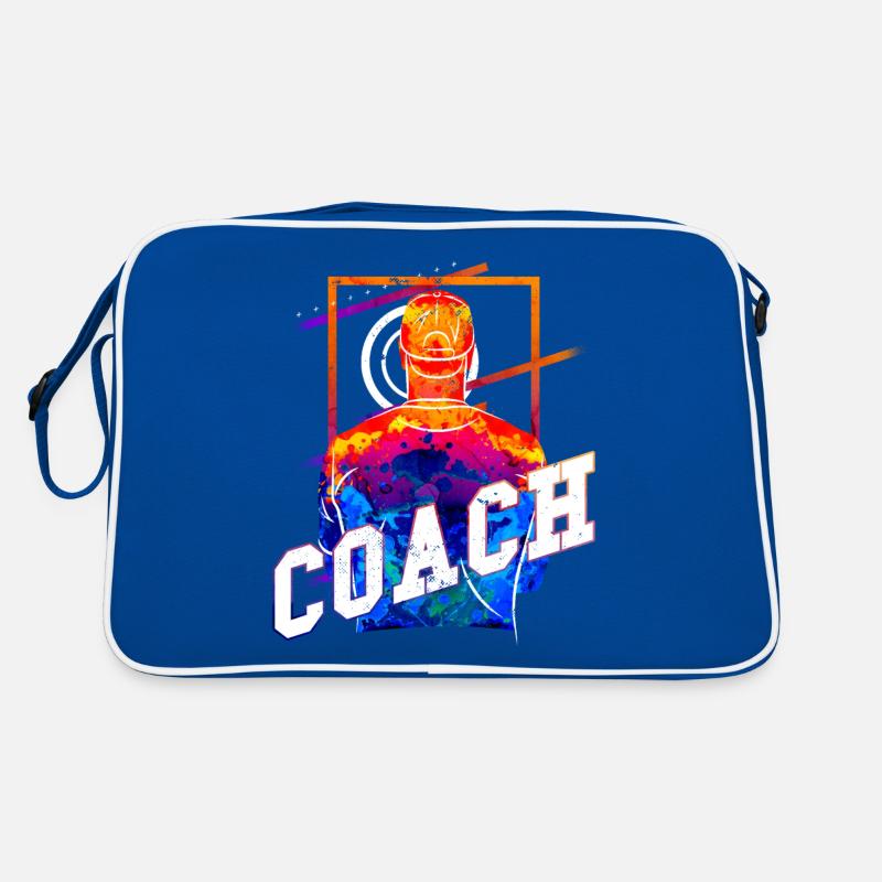 Trainer Coach Training Training Sport Team Retro Bag