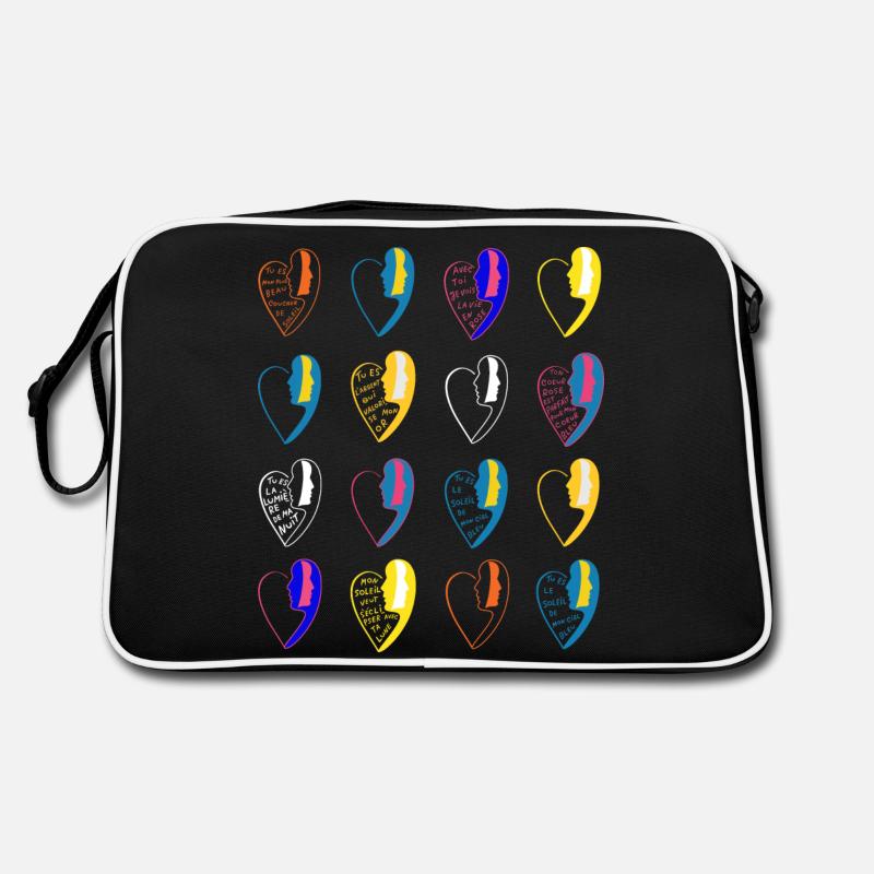 Imprimé numéro19. Sac Retro