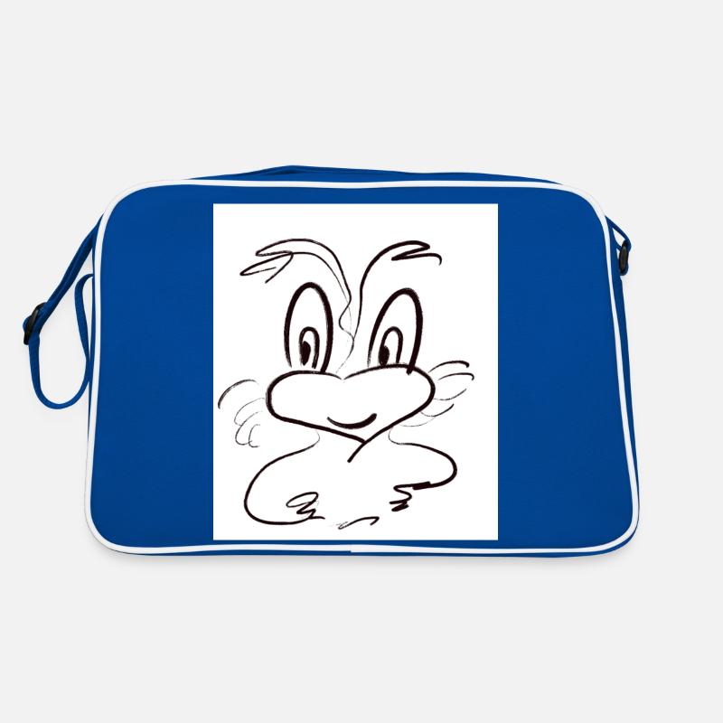 Dein süßer Schutzengel hat dich lieb Design Retro Tasche