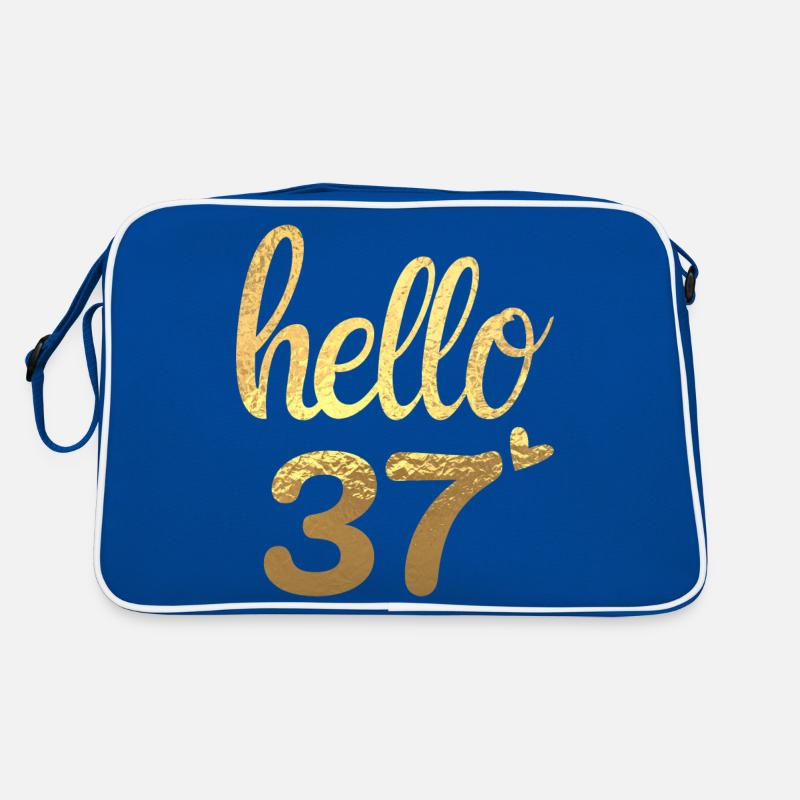 Hello 37 doré Sac Retro