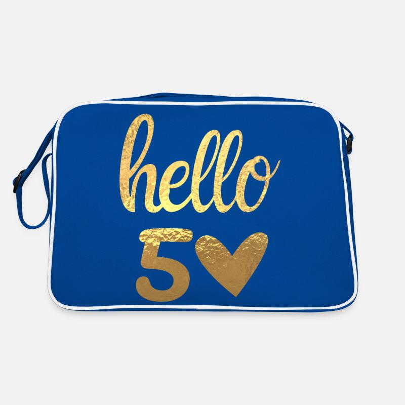 Hello 50 doré Sac Retro