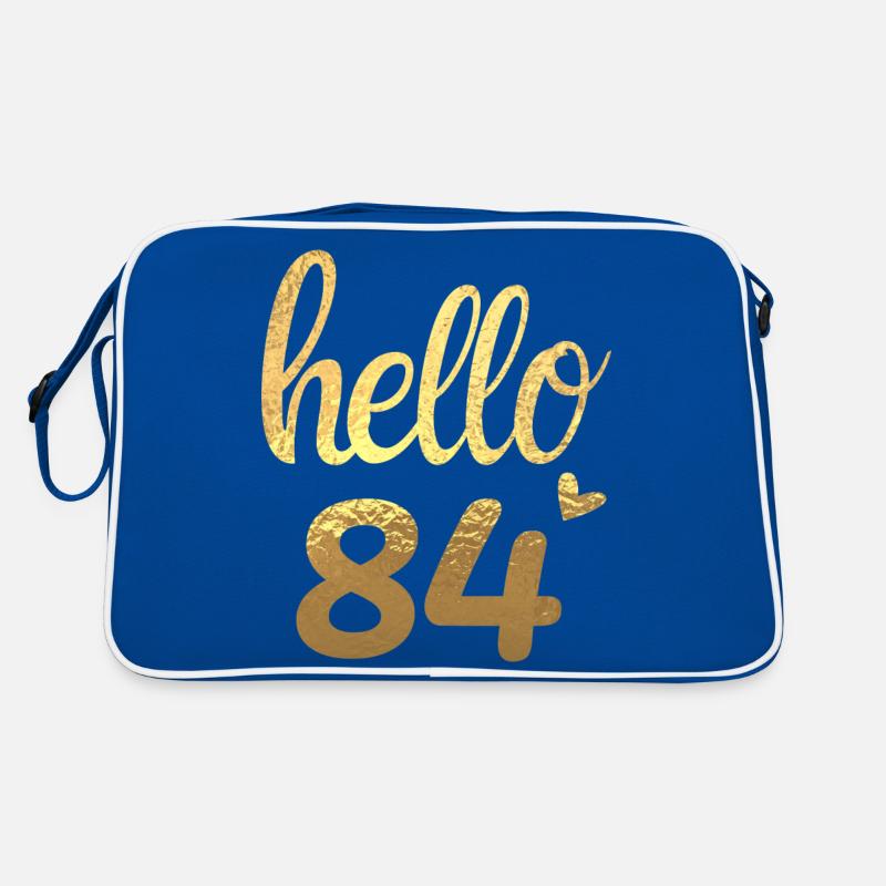 Hello 84 doré Sac Retro