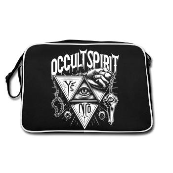 Bone Logo Pendulum 3 - Retro Bag - black/white - Back