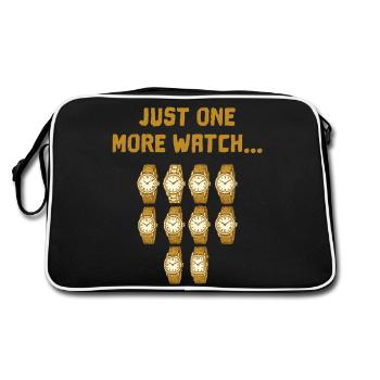 Just one more watch... Watch addiction among collectors - Retro Bag - black/white - Back