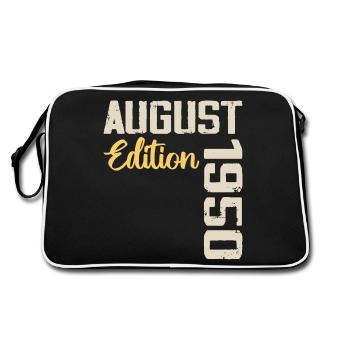Anniversaire Août 1950 - Edition Limitée Août 1950 - Sac Retro - noir/blanc - Dos