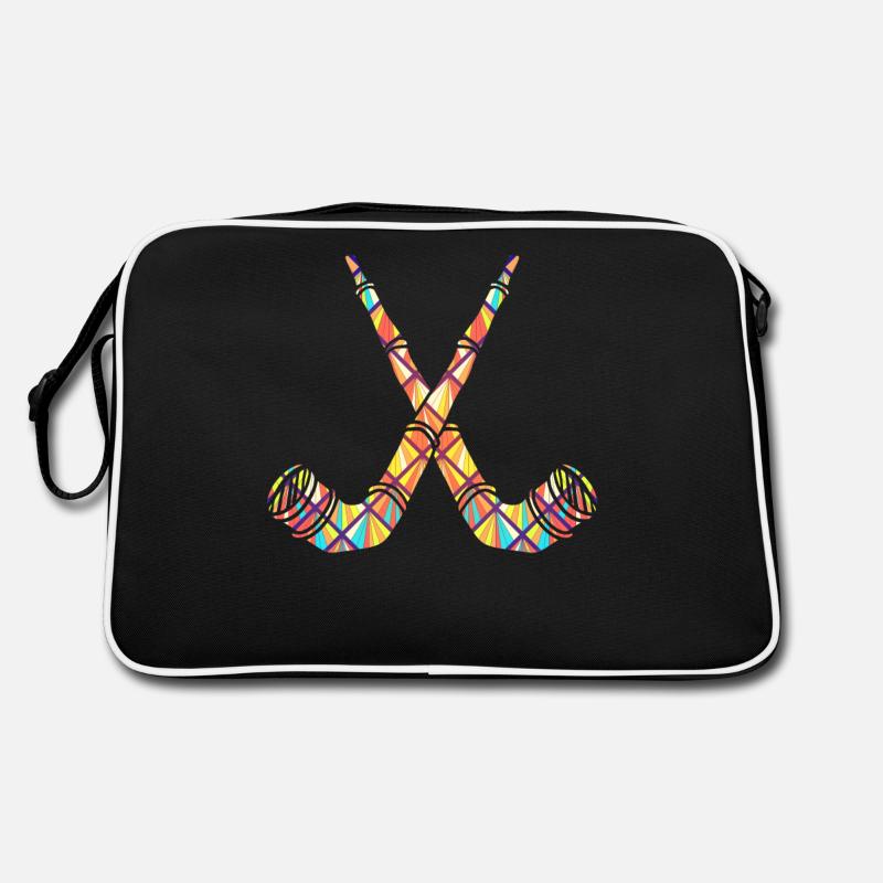 Alphorn Alphorn Geometric - Retro Tasche - Schwarz/Weiß