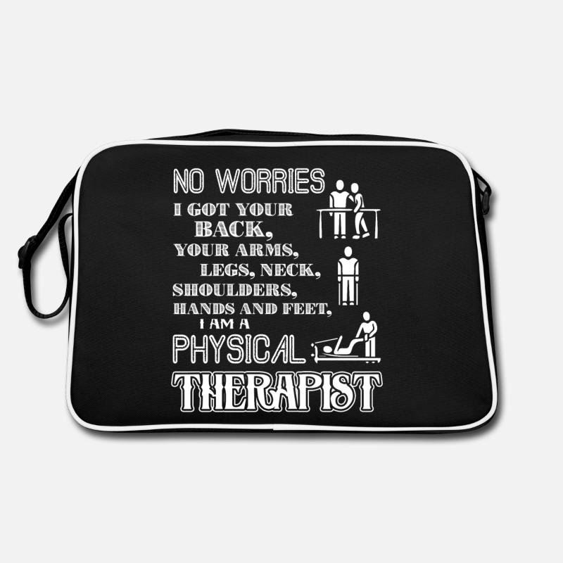 Physiotherapeut Stolzer Physiotherapeut Retro Tasche