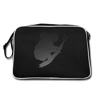 Koala - Retro Bag - black/white - Back