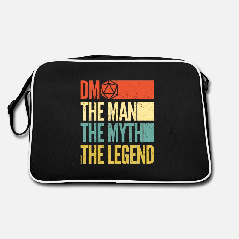Donjons Dragons - DM der Mann, den der Mythos Retro Tasche
