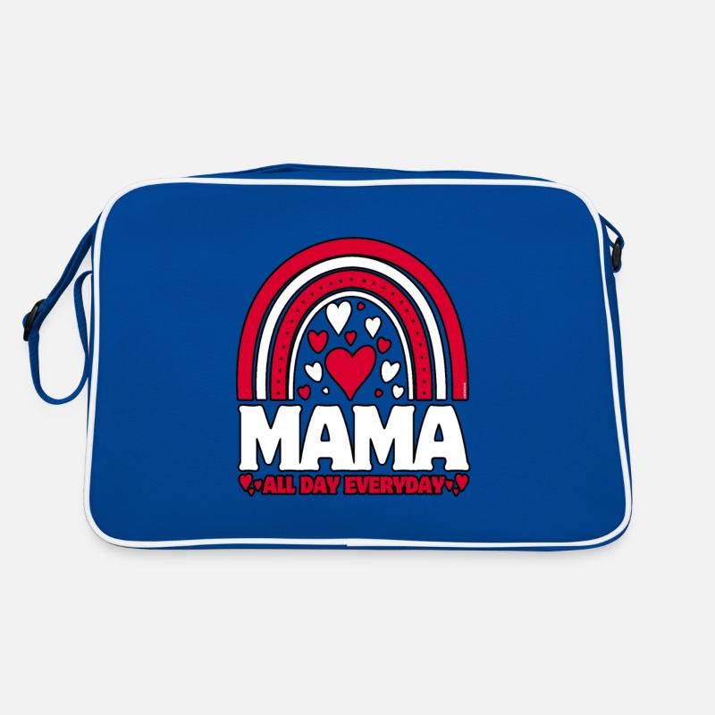 Muttertag - Mama jeden Tag... Retro Tasche