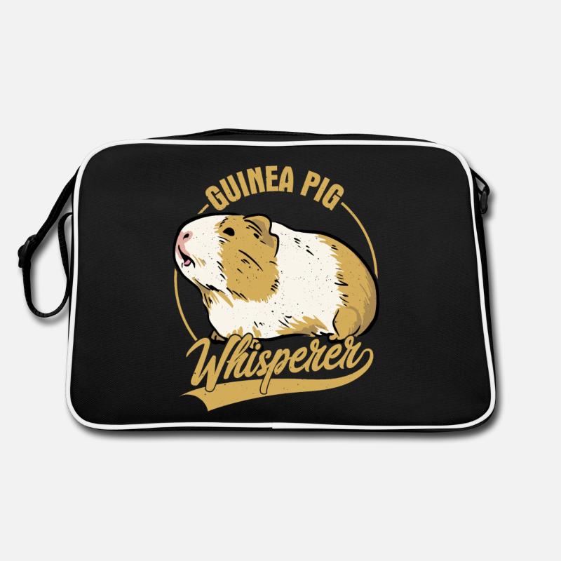Cochon d’Inde Chuchoter Cavy Amant Cochons d’Inde Rongeur Sac Retro