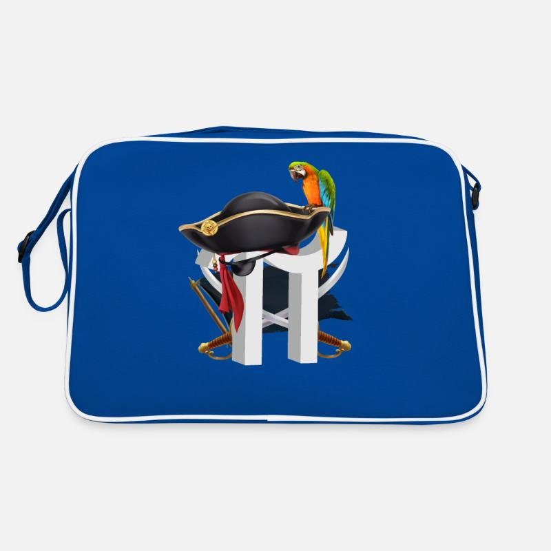 Pi Day Pirate Parrot Math Geek Halloween Animal Retro Bag
