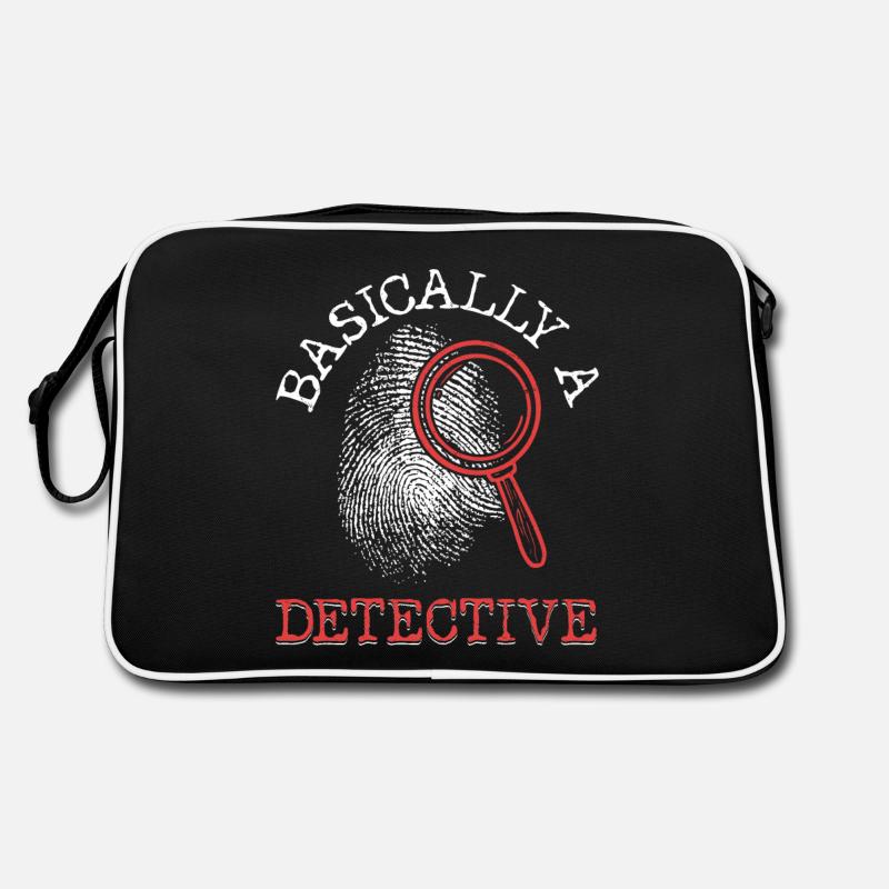 Basically A Detective Murder Show True Crime Retro Tasche