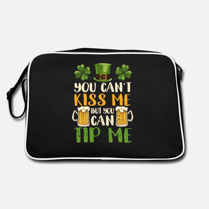 Du kannst mich nicht küssen, aber du kannst Retro Tasche