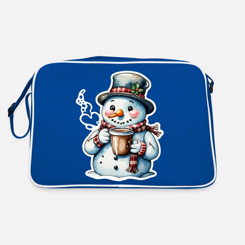 Snowman Retro Bag