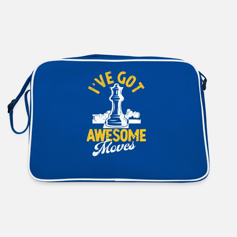 I've Got Awesome Moves Chess Player Strategist Retro Bag